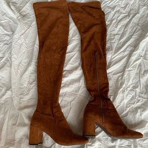 Jeffrey Campbell thigh high boots